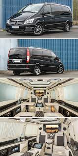 Mercedes Benz Vito Black 8 Seats Rent Luxury Van Mercedes Class German Germany Interior Inside Mercedes Benz Vans Luxury Van Luxury Car Interior