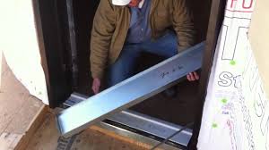 Our backyard faces the side of their house, which has a deck and two large windows. Waterproofing The Door Threshold Youtube