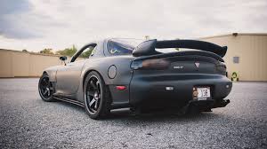 Cartoon, sketches, mazda, vehicle, simple background, car, artwork. Wallpaper 1920x1080 Px Black Cars Car Mazda Rx 7 Rear View Vehicle 1920x1080 4kwallpaper 744334 Hd Wallpapers Wallhere
