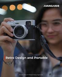 Capturing memories with classic style Avangarde VX 5K 48MP Autofocus  Digital Camera Keypoint * Capturing up to 5K 30FPS * 48MP Camera * Retro  Design and Portable * Built-in Viewfinder * Variety