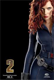 Black widow has gone through a lot since iron man 2, and her character has evolved greatly throughout the years leading up to her endgame sacrifice. Scarlett Johansson S Sexy Iron Man 2 Poster Skintight Catsuit Photos Huffpost