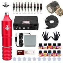 Spend $75, $150 and $200 & get free gifts. Tuffking Rotary Tattoo Machine Pen Kit China Tattoo Kit And Tattoo Machine Kit Price Made In China Com