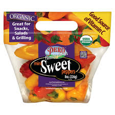 Organic Mini Sweet Peppers 12oz Bag In 2020 Stuffed Sweet Peppers Mini Sweet Peppers Stuffed Peppers