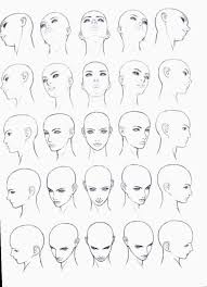 21 Anime Face Angles Female Face Drawing Reference Face Drawing Drawing Tutorial Face