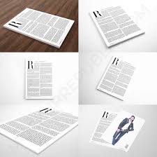 Photorealistic A4 Paper Mockup Set