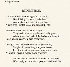 George Herbert Redemption At Length I Heard A Ragged Noise And Mirth Cool Words Good Sentences Quotations