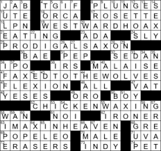 Bending Movement Crossword Clue Archives Laxcrossword Com
