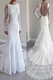 Für ihren großen tag kaufen sie brautkleider auf unserem online shop günstig. Meerjungfrau Normale Taille Langarmeliges Gericht Schleppe Brautkleid Mit Bordure Gillne De