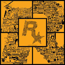 Newswire Rockstar Games Rockstar Games Rockstar Games Logo Grand Theft Auto Artwork