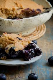 Low Carb Old Fashioned Blueberry Cobbler Recipe Simply So Healthy