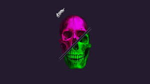 Download hd wallpapers 1080p from wallpaperfx, download full high definition wallpapers at 1920x1080 size. Pink And Green Skull Digital Wallpaper Skull Beyond Digital Art Rgb Hd Wallpaper Wallpaper Flare