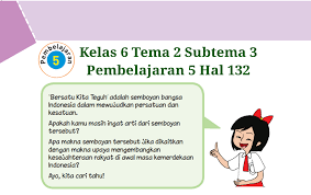 Dalam artikel ini, kita akan membahas kunci jawaban halaman 21 tema 2 subtema 1 rukun dalam perbedaan kelas 6 sd/mi. Kunci Jawaban Buku Tematik Kelas 6 Tema 2 Halaman 132 Koesrow