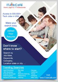 Find The Best It Jobs In 2020 Tech Job Career Advancement Job