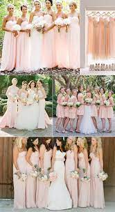 Coral Peach Blush Bridesmaid Dresses Wedding Color Ideas Peach Blush Bridesmaid Dresses Wedding Bridesmaids Blush Bridesmaid Dresses