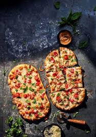 Put up a few pictures of different, unusual pizza topping combinations. Panera Pizza Flatbread Options Added To Restaurant Chain S Menu