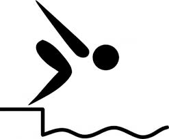 Beantrage unseren newsletter und werde über kostenlose bilder informiert. Clipart Bilder Von Olympischer Sport Schwimmen Piktogramme Cliparts