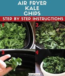 Air Fryer Kale Chips Want To Know The Secret Behind Delicious Kale Chips In The Air Fryer Then You Need To Try This Re Kale Chip Recipes Kale Chips Air Fryer