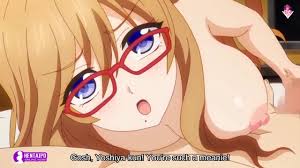 Vollbusige Brille Babe bekommt ihre Doggystyle-Stellung mit ihrem Liebhaber  | Anime Hentai 1080p