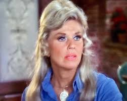 Doris with her hair down .