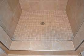 Tiled Shower Floor Area Schulter Edge Trim Marcus Marty Bathroom Shower Tile Shower Tile Gray Shower Tile