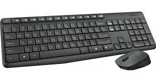 Wireless keyboard and mouse with spill resistant design us layout logitech mk235. Logitech Mk235 Wireless Keyboard And Mouse Keyboard Mouse Bundles Keyboards Mice Pointers
