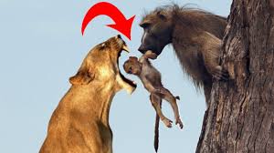 Download When This Baby Baboon Fell At The Mercy Of A Lion A Camera Recorded The Cats Incredible Rea Mp4 Mp3 3gp Naijagreenmovies Fzmovies Netnaija