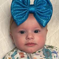 BRIGHT RED Valentines Solid Color Baby Girl Bows, Stretchy Headwrap,  Headband, Micro Preemie, Newborn, Infant, Baby Toddler Birthday Outfit.