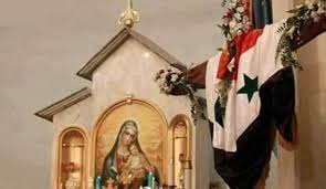 واحتشد مئات المسيحيين العراقيين في كنيسة لحقت بها أضرار على يد تنظيم الدولة الإسلامية شمالي الموصل للاحتفال بعيد القيامة للمرة الأولى منذ 2014. Ø¨Ø³Ø¨Ø¨ ÙƒÙˆØ±ÙˆÙ†Ø§ Ù…Ø³ÙŠØ­ÙŠÙˆ Ø³ÙˆØ±ÙŠØ§ ÙŠØ­ØªÙÙ„ÙˆÙ† Ø¨Ø¹ÙŠØ¯ Ø§Ù„ÙØµØ­ Ø¨Ø¥Ù‚Ø§Ù…Ø© Ø§Ù„ØµÙ„ÙˆØ§Øª Ø¯ÙˆÙ† Ø­Ø¶ÙˆØ± Ù…ØµÙ„ÙŠÙ† Ù‚Ù†Ø§Ø© Ø§Ù„ØºØ¯