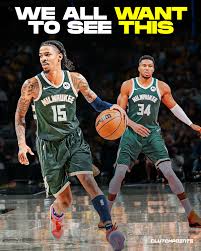 Bucks Nation… you can't tell us you wouldn't want to see this. 👀 A Ja  Morant–Giannis Antetokounmpo duo. Per Shams, there's growing tension  between Ja Morant and Grizzlies coach Toumas Iisalo... and