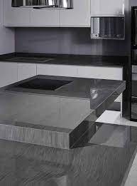 Photo Cuisine De Sophie Turmil Idee D Ilot Pour La Cuisine Stone Collection Unique Interior Design Kitchen Counter Island