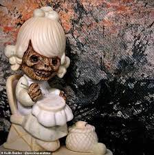 4.0 out of 5 stars 10 ratings. Artist Turns Precious Moments Figurines Into The Stuff Of Nightmares Daily Mail Online