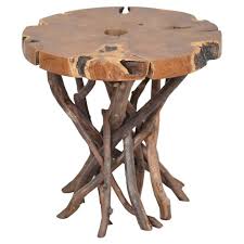Miranda Teak Side Table Side Table End Tables Teak Side Table