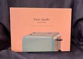 Lenox Kate Spade All In Good Taste Turquoise Toaster Cute New In Box 1st Quality Ebay