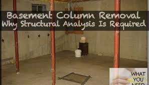 In length and can support up to 14,600 lb. Basement Column Removal