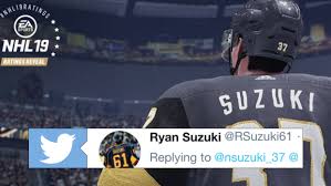 14 st 5 lb) position: Nick Suzuki S Brother Ryan Roasted Him Over His Nhl 19 Rating Article Bardown