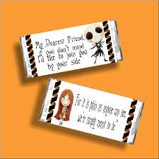 Simply center the christmas candy bar wrapper around the candy bar then gently fold the paper around the edges of the chocolate bar. Nightmare Before Christmas Candy Bar Wrapper Printable Diy Party Mom