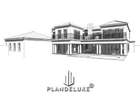 A wide variety of floor plans are available to suit all styles and stages of life including master bedrooms on the main level or upstairs, plans that are ideal for sloped. 475sqm Double Story 5 Bedroom Modern House Plan Home Designs Plandeluxe