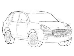 Printable coloring and activity pages are one way to keep the kids happy (or at least occupie. Online Coloring Pages Coloring Page Porsche Cayenne Machine Download Print Coloring Page
