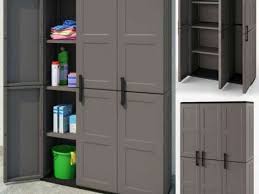 Armoire De Rangement Triple En Pvc Armoire Jardin Outils 26757790 Tall Cabinet Storage Storage Tall Storage