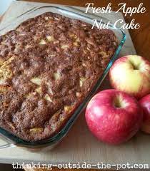 Fresh Apple Nut Cake Recipe Desserts Just Desserts Frosting Recipes