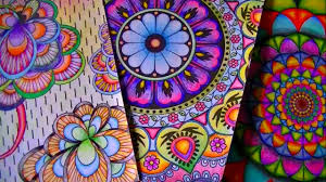 Print, color, design and share mandalas. My Completed Colouring Pages Youtube