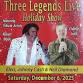 Robert Black Entertainment: Three Legends Live event image
