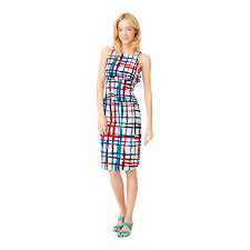 Side Tie Dress In Painted Plaid Kate Spade Saturday Clothes Clothes For Women Tie Dress