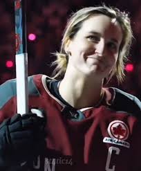 Laura Stacey and Marie Philip Poulin