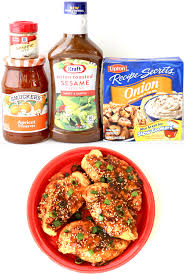 Recette De Poulet Asiatique Au Sesame Diner Crock Pot A 4 Ingredients En 2020 Recette Poulet Asiatique Poulet Asiatique Recette Poulet