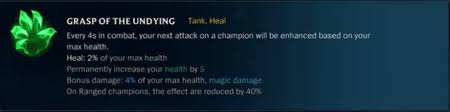 Nerfplz.Lol Fotm Report: Grasp Of The Undying Swain | Nerfplz.Lol