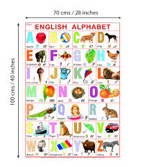 Amazing activities to practise english alphabet 21,024 downloads. Buy English Alphabet Chart For Kids 70 X 100 Cm Laminated Book Online At Low Prices In India English Alphabet Chart For Kids 70 X 100 Cm Laminated Reviews Ratings Amazon In