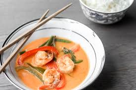 About 45 minutes (unless you use a blender or food processor, then 10 minutes) recipe size: Thai Coconut Red Curry With Prawns Ahead Of Thyme