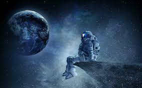 Their capsule landed in kazakhstan. Wallpaper Astronaut Planet Stars Beautiful Space 3840x2160 Uhd 4k Picture Image