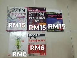 For more information and source, see on this link : Stpm Pengajian Am Textbooks On Carousell